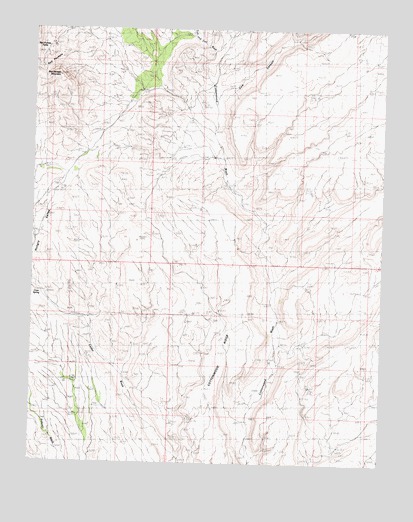Red Pockets, AZ USGS Topographic Map