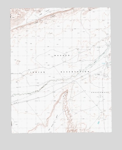 Red Point, AZ USGS Topographic Map