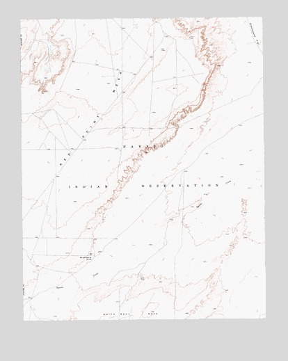 Red Point Mesa, AZ USGS Topographic Map