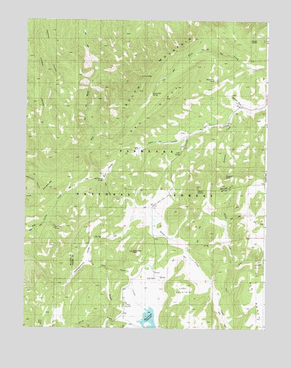 Red Ridge, UT USGS Topographic Map