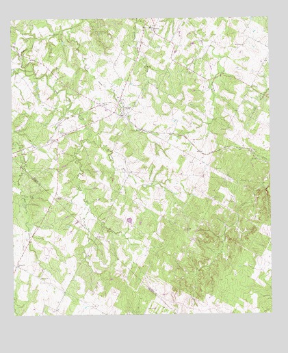 Red Rock, TX USGS Topographic Map