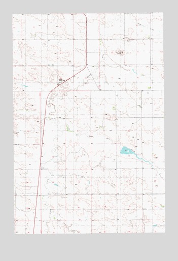 Red Top Butte, MT USGS Topographic Map