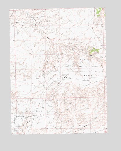 Red Wash NW, UT USGS Topographic Map