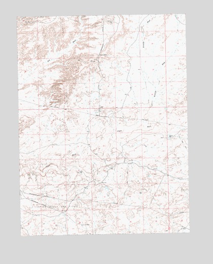 Red Wash SE, UT USGS Topographic Map