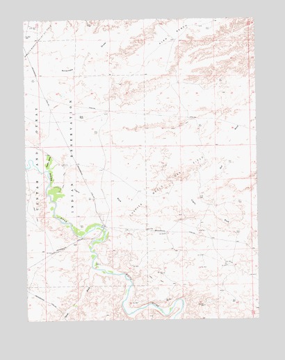 Red Wash SW, UT USGS Topographic Map