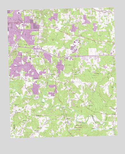 Redan, GA USGS Topographic Map