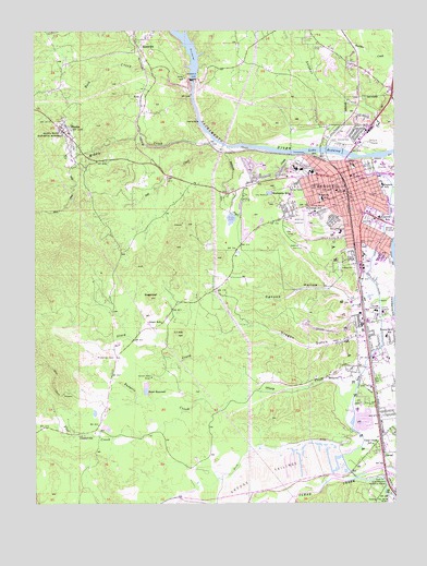 Redding, CA USGS Topographic Map