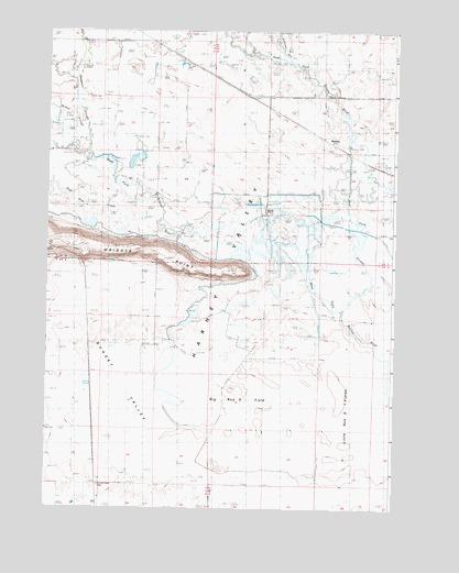 Redess, OR USGS Topographic Map