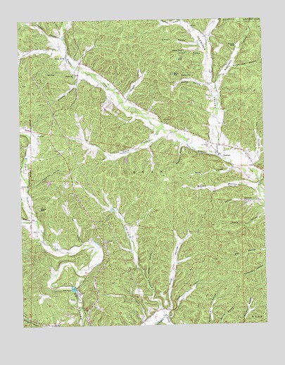 Redford, MO USGS Topographic Map