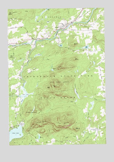 Redford, NY USGS Topographic Map