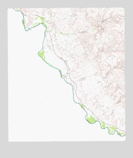 Redford, TX USGS Topographic Map