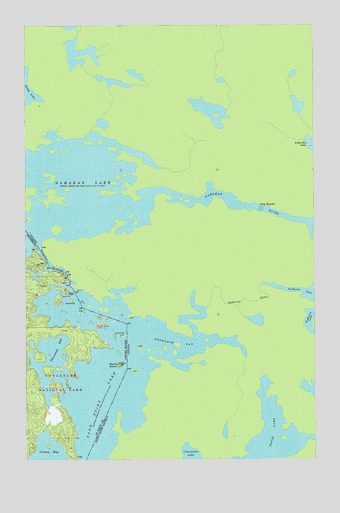 Redhorse Bay, MN USGS Topographic Map
