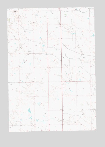Redig, SD USGS Topographic Map