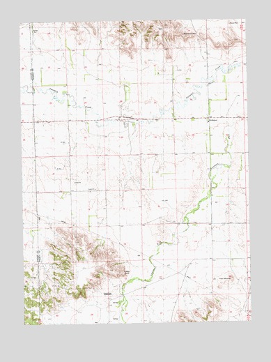 Redington, NE USGS Topographic Map