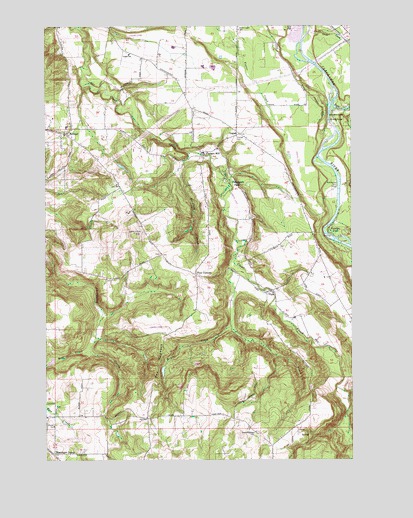 Redland, OR USGS Topographic Map