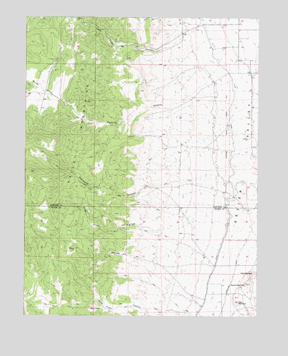 Redmond Canyon, UT USGS Topographic Map