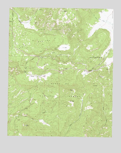 Redondo Peak, NM USGS Topographic Map