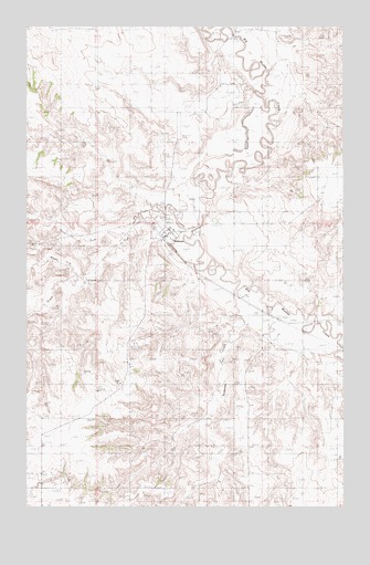 Redstone, MT USGS Topographic Map