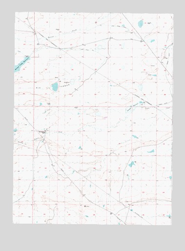 Big Judson, WY USGS Topographic Map
