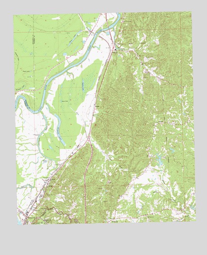 Redwood, MS USGS Topographic Map