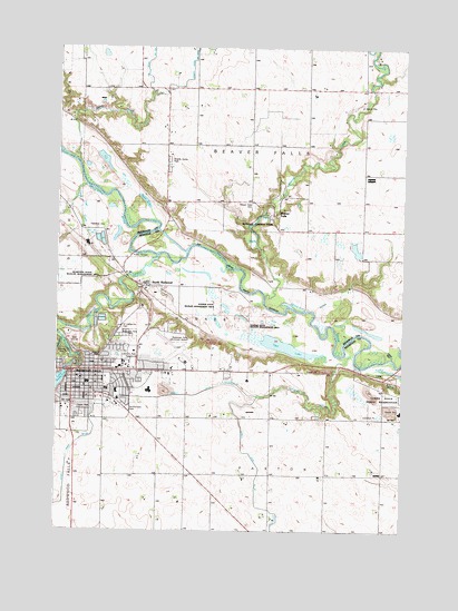 Redwood Falls, MN USGS Topographic Map