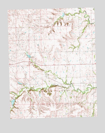 Reece, KS USGS Topographic Map