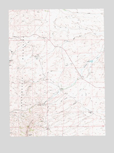 Reed Station, NV USGS Topographic Map