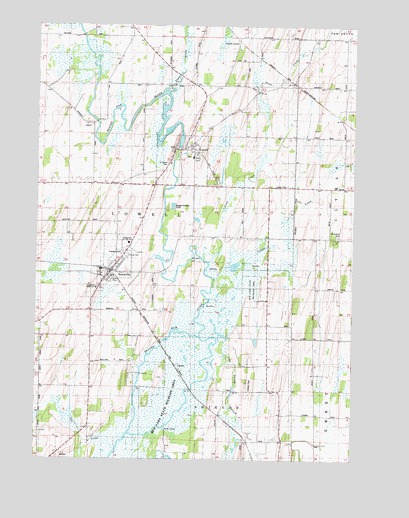 Reeseville, WI USGS Topographic Map