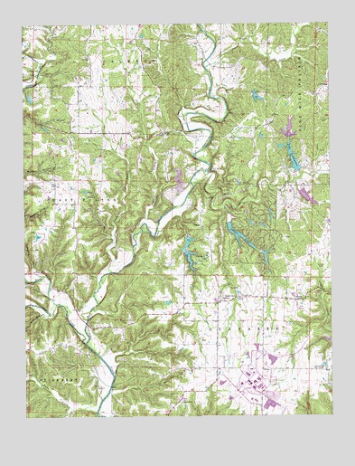 Reform, MO USGS Topographic Map