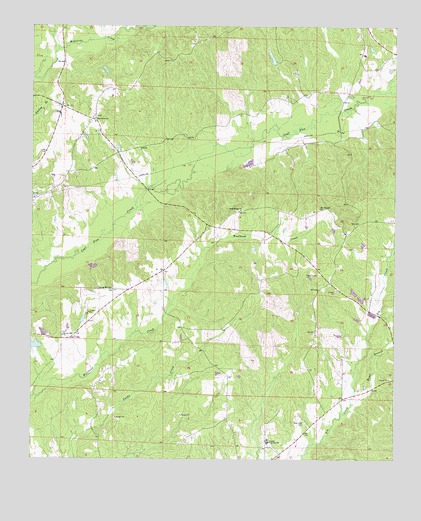 Reform SW, AL USGS Topographic Map