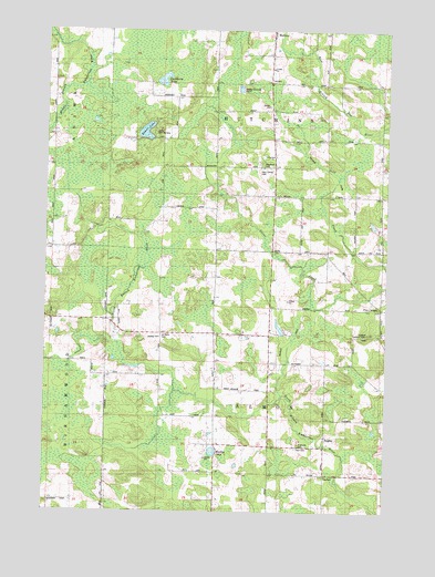 Regina, WI USGS Topographic Map