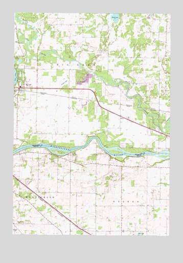 Big Lake, MN USGS Topographic Map
