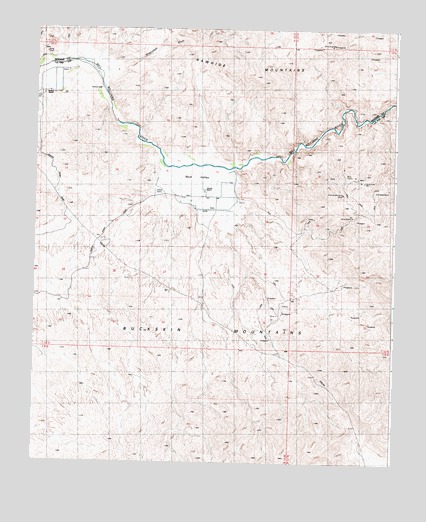 Reid Valley, AZ USGS Topographic Map