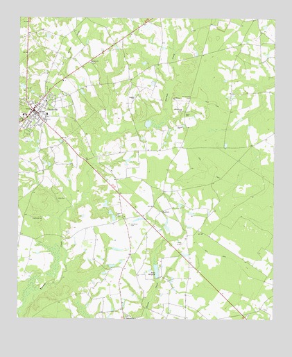 Reidsville East, GA USGS Topographic Map