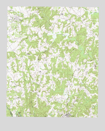 Reidville, SC USGS Topographic Map