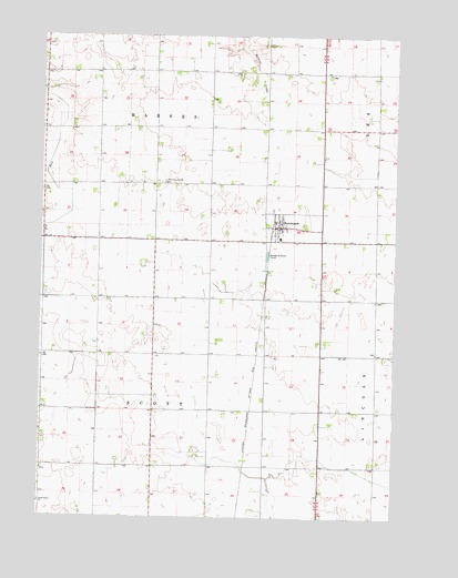 Rembrandt, IA USGS Topographic Map