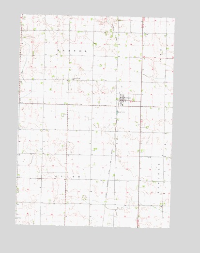 Rembrandt, IA USGS Topographic Map