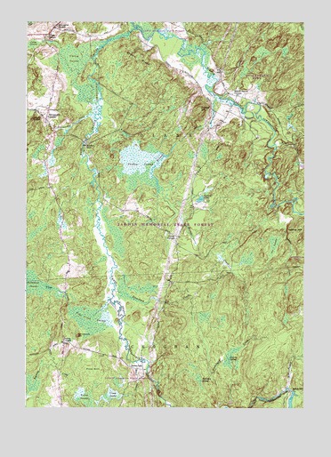 Remington Corners, NY USGS Topographic Map