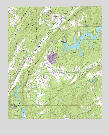 Remlap, AL USGS Topographic Map