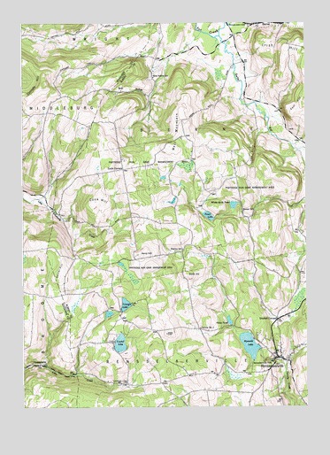 Rensselaerville, NY USGS Topographic Map