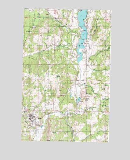Republic, WA USGS Topographic Map