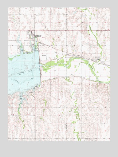 Republican City, NE USGS Topographic Map