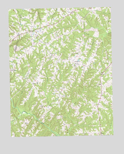 Republican Grove, VA USGS Topographic Map