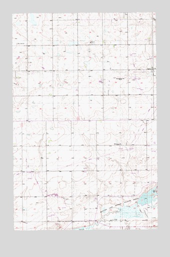 Reserve SE, MT USGS Topographic Map