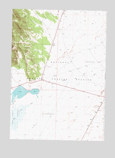 Big Lost River Sinks, ID USGS Topographic Map