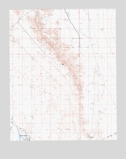 Resting Spring, CA USGS Topographic Map