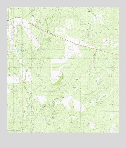Retama Creek, TX USGS Topographic Map