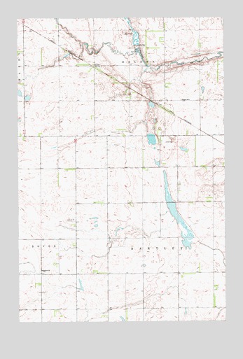 Revere, ND USGS Topographic Map