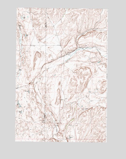 Revere, WA USGS Topographic Map