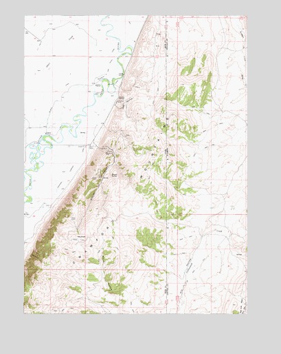 Rex Peak, UT USGS Topographic Map